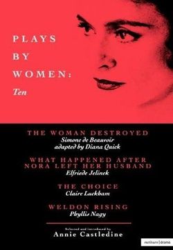 Plays By Women Book Cover