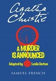 Agatha Christie's "A Murder Is Announced" Book Cover
