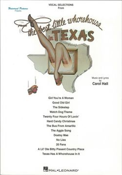 The Best Little Whorehouse in Texas (Vocal Selections) Book Cover