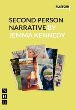 Second Person Narrative Book Cover