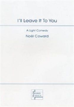 I'll Leave it to You Book Cover
