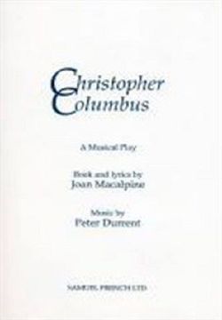 Christopher Columbus - A Musical Play for Children Book Cover